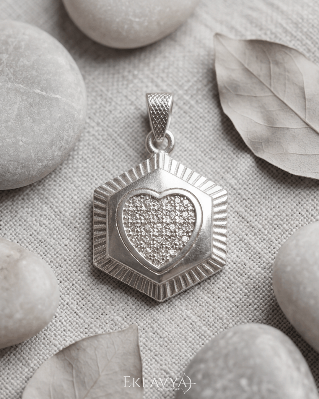 HEx Heart Pendant