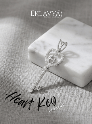 Heart Key Pendant