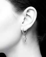 Eklavya Hamsa Charm Baali Earrings — catalog image 3
