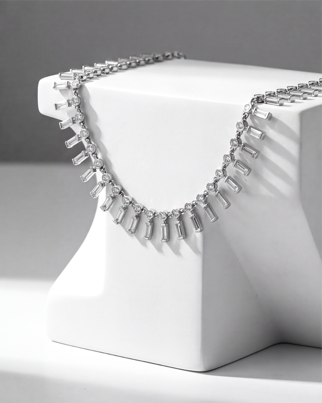 Auric Baguette Cascade Anklet [1-of-1 Ed.]