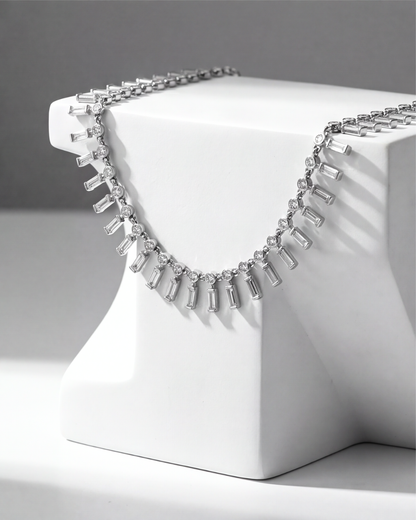 Auric Baguette Cascade Anklet [1-of-1 Ed.]