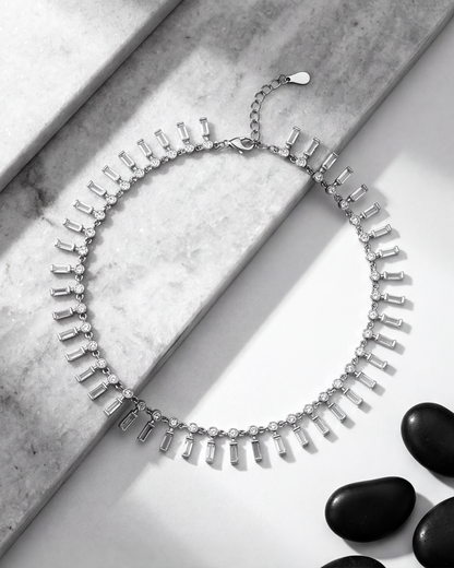 Auric Baguette Cascade Anklet [1-of-1 Ed.]