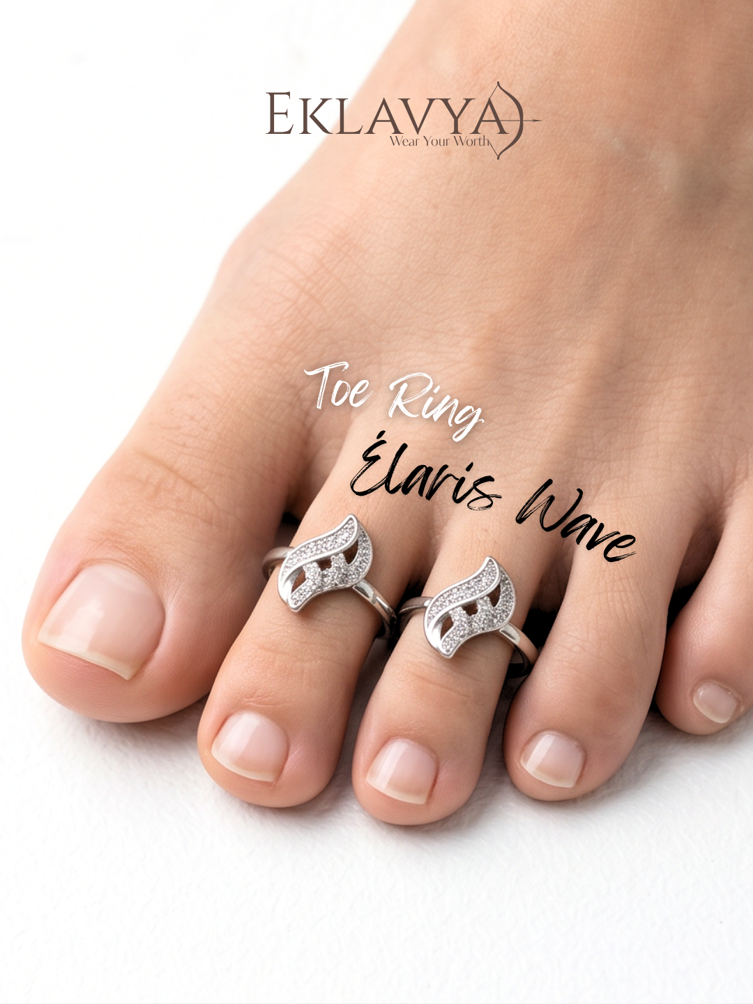Élaris Wave Toe Rings