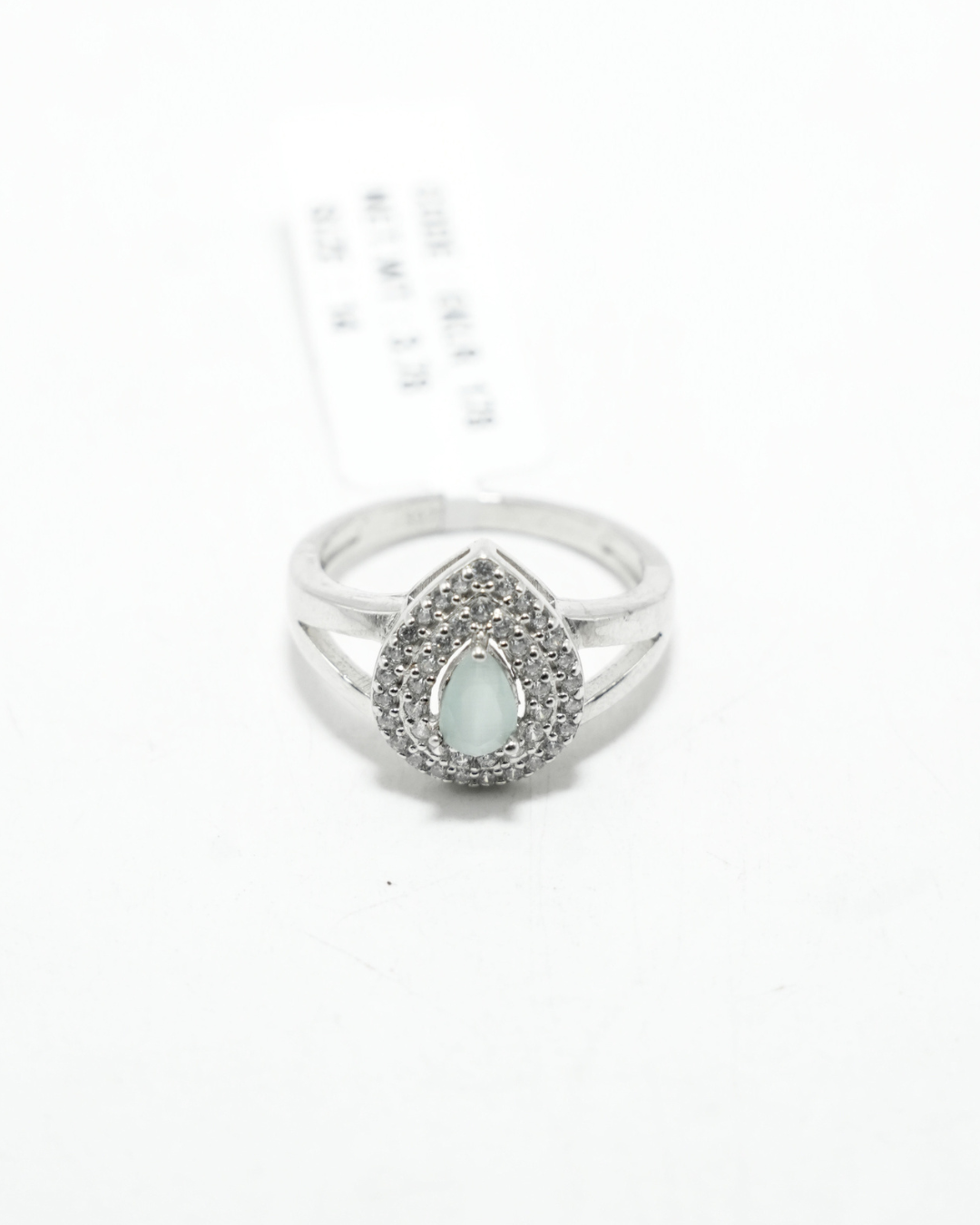 Aqua Lumière Halo Ring