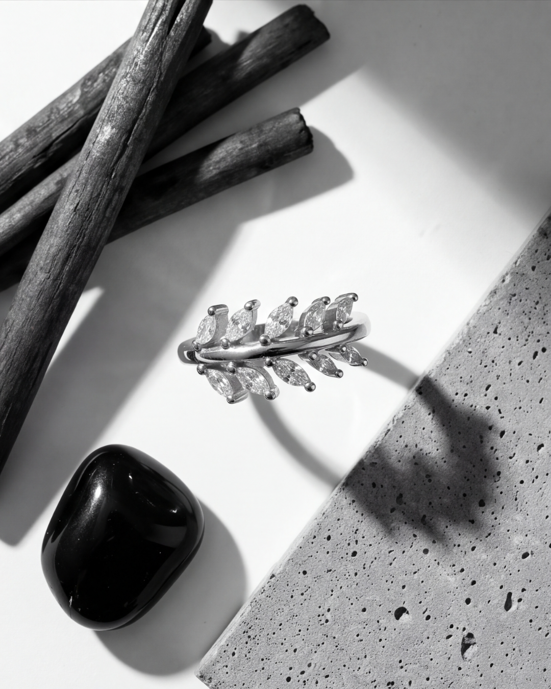 Eklavya Floral Grace Ring — catalog image 2
